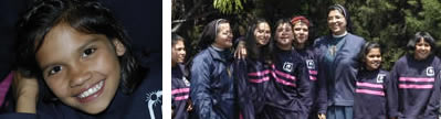 Caritas felices del Hogar Clarita Santos